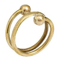 Gold Spiral Napkin Ring