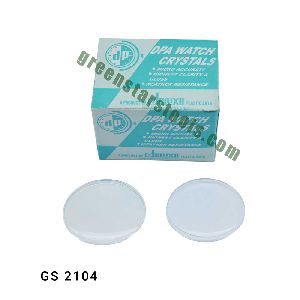 DOMED ROUND PLASTIC WATCH GLASS