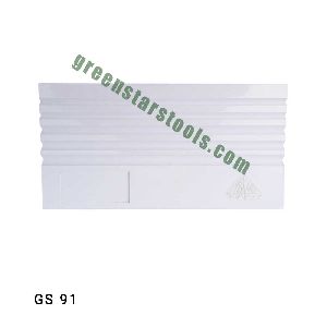 WHITE GROOVED PLASTIC BEAD BOARD
