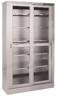 stainless steel cabinets