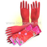 Kr 115 Korea Butterfly Household Rubber Gloves
