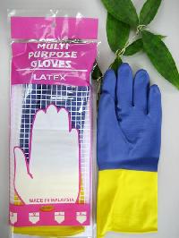 MP103 Multi Purpose Bi-Color Rubber Gloves