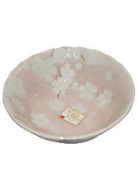 Japanese ceramic bowl with beautiful Sakura(Cherry Blossom)