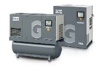 Oil-lubricated air compressors