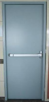 Steel Fire Rated Door With Vision and Panic Bar