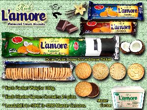 Lamore Cream sandwich Biscuits