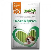 JerHigh Spinach Stix Dog Treats, 70 g