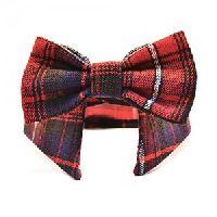 The Royal Tartan Dog Bow Tie Collar L