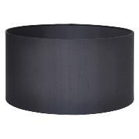 Black Colour Cotton Fabric Cylinder Lamp Shade