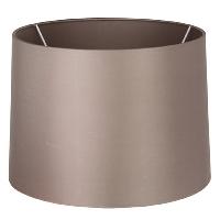 Brown Colour Fabric Drum Lamp Shade