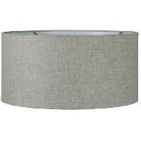 Linen Fabric Cylinder Lamp Shade in E - 27 Fitting