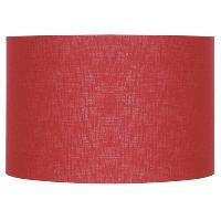 Red Colour Nice Cotton Fabric Hardback Cylinder Lamp Shade