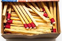 wooden stick matches