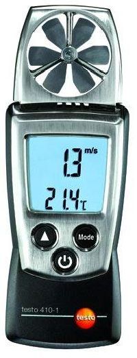 Testo 410-1 - Pocket-sized vane anemometer for Air Velocity and Air Temperature