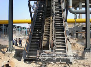 Large Inclination Belt Conveyor