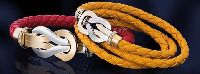 Red And Yellow Leather cord
