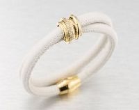 White Leather Cord