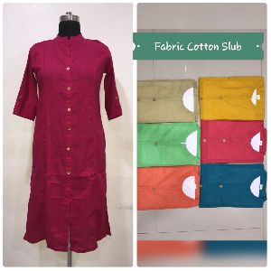 ladies cotton kurtis