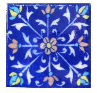Blue Pottery Handmade Tile