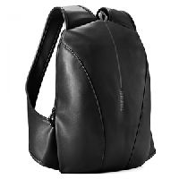 Simple-Mate (PU)-BLACK backpack