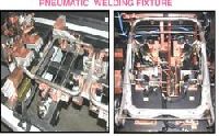 pneumatic welding fixture