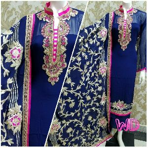 Party Wear Suit With heavy dupatta