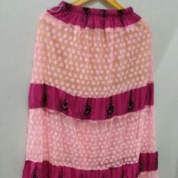 Pink Long Skirt