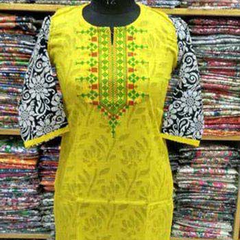 Handloom Cotton Kurti