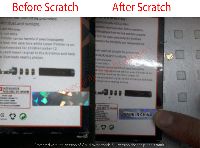 Security Purposes Scratch Holograms