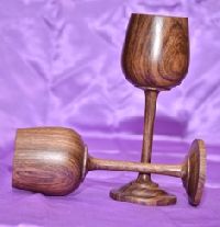 Hardwood Wine Goblet