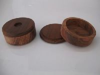 Iron wood soap bowl