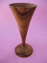 Teak wood  goblets