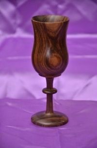  Indian Wooden Goblet