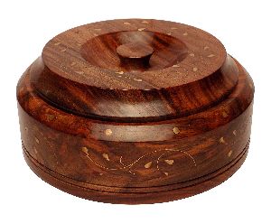 5 Inch Wooden Serving Bowl