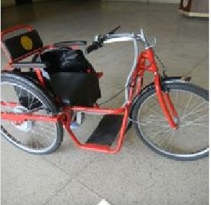 handicapped three wheeler cycle