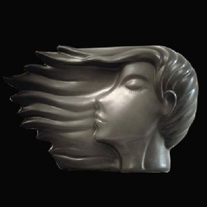 Flying Hair Girl Sculpture