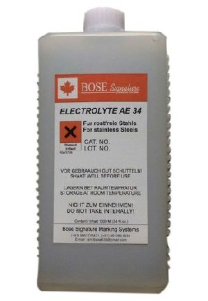 Chemical Metal Etching Electrolyte, Grade A