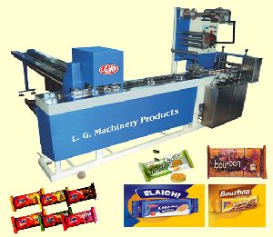 Cream Biscuit Wrapping Machine