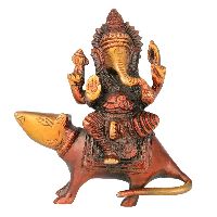 Rat Ganesha Statue
