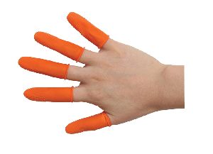 Orange Sulphur Free Finger Cots