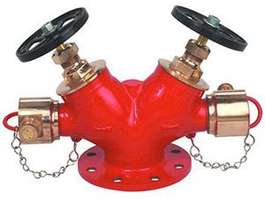 Fire Fighting Double Headed Hydrant Valves