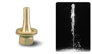 Brass Adjustable Street Jet Fountain Nozzle