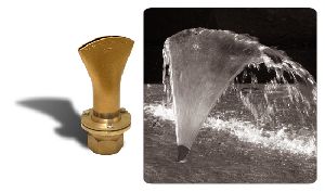 Brass Fan Jet Fountain Nozzle