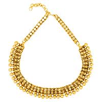 Gold Plated Mandala Necklace