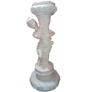 Fiber Statue Pot