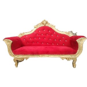 Red Wedding Sofa