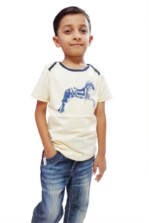 Boys Lap Neck T-Shirts