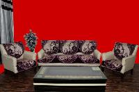 5 Seater Floral Print Sofa Cover