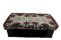 Floral Print Red Table Cover