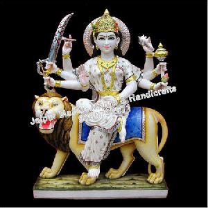 Marble Durga Mata Statues